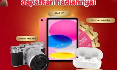 Promo Good Time Gift Card Berhadiah iPad 10th, Fujifilm XA3, dll