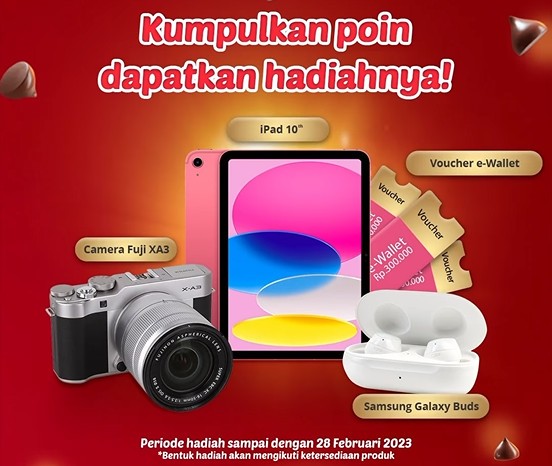 Promo Good Time Gift Card Berhadiah iPad 10th, Fujifilm XA3, dll