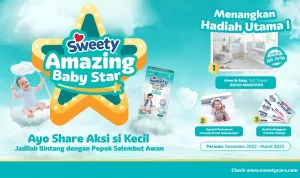 Sweety Amazing Baby Star Berhadiah Total Hingga 200 Juta