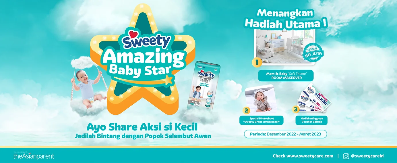Sweety Amazing Baby Star Berhadiah Total Hingga 200 Juta