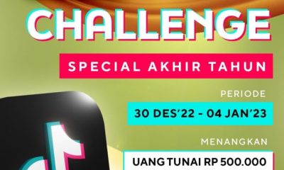Tiktok Video Challenge Akhir Tahun Berhadiah Total Jutaan Rupiah