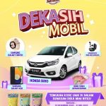 Undian Dekasih Mobil Berhadiah Honda Brio, Hp, Smartwatch, dll