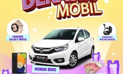 Undian Dekasih Mobil Berhadiah Honda Brio, Hp, Smartwatch, dll