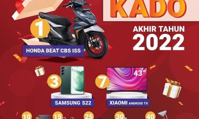 Undian in-Lite Kado Akhir Tahun Berhadiah Utama Honda BeAT