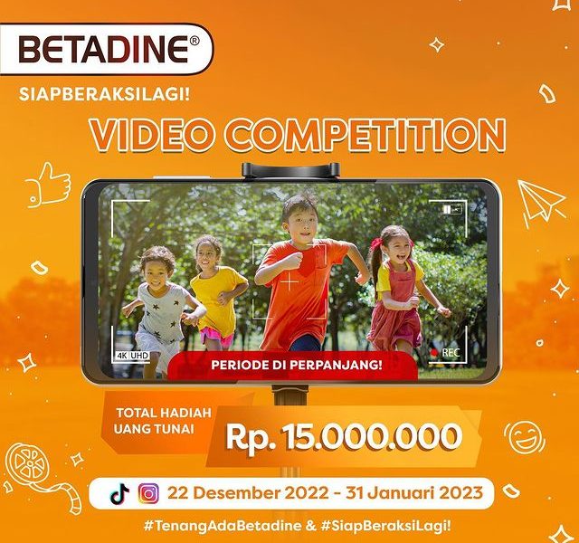 Betadine Siap Beraksi Lagi Video Competition Berhadiah 15 Juta