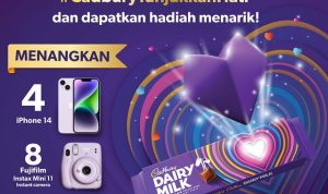 Cadbury Tunjukkan Hati Challenge Berhadiah 4 unit iPhone 14