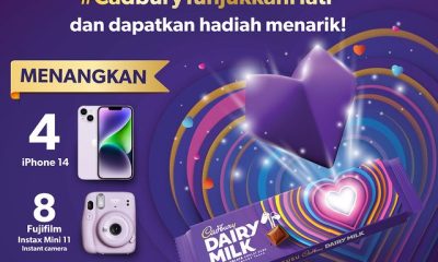 Cadbury Tunjukkan Hati Challenge Berhadiah 4 unit iPhone 14
