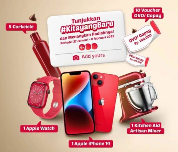 Challenge Kita Yang Baru Good Time Berhadiah iPhone 14