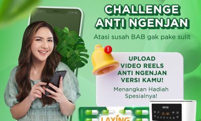 Challenge Laxing Anti Ngenjan Berhadiah 1 unit Air Fryer