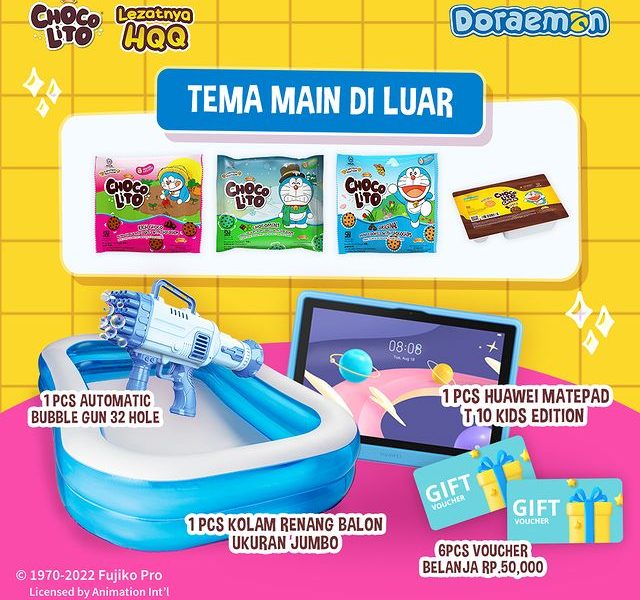 Find Chocolito Doraemon Challenge Hadiahnya Mainan Jutaan Rupiah