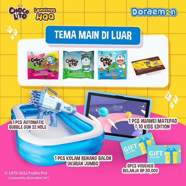 Find Chocolito Doraemon Challenge Hadiahnya Mainan Jutaan Rupiah