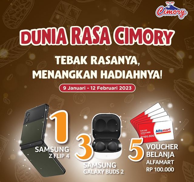 Game Tebak Rasa Cimory Berhadiah SAMSUNG Z Flip 4
