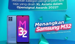 Giveaway IG XL Axiata Berhadiah 1 buah HP Samsung M32