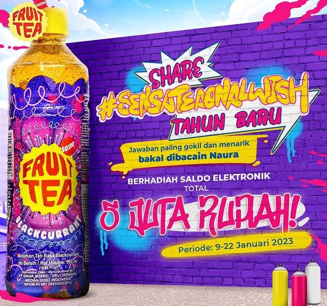 Giveaway SensaTEAonal Wish 2023 Berhadiah Saldo Total 5 Juta