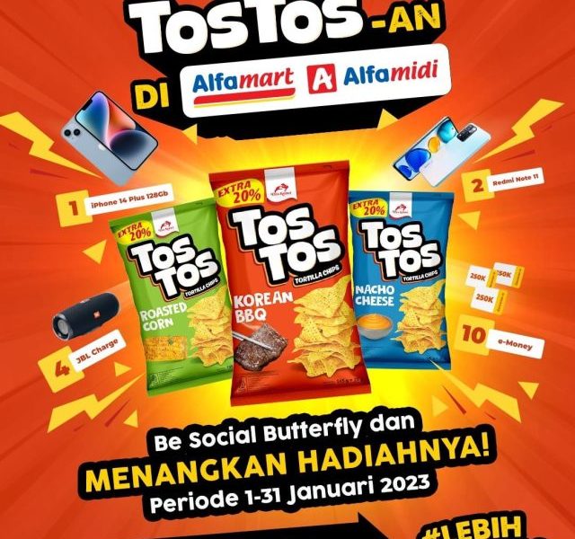 Kontes Video TosTos-an Berhadiah iPhone 14 Plus, Redmi Note 11