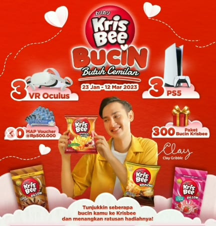 KrisBee Bucin Challenge Berhadiah PS 5, VR Oculus, Voucher, dll