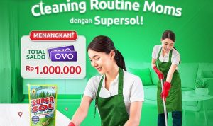 Kuis Cerita Cleaning Routine Supersol Berhadiah Saldo Total 1 Juta