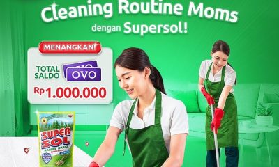 Kuis Cerita Cleaning Routine Supersol Berhadiah Saldo Total 1 Juta