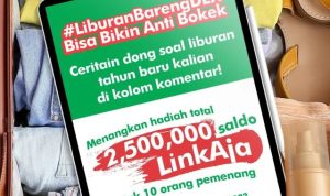 Kuis Liburan Bareng DEX Berhadiah Saldo LinkAja Total 2,5 Juta