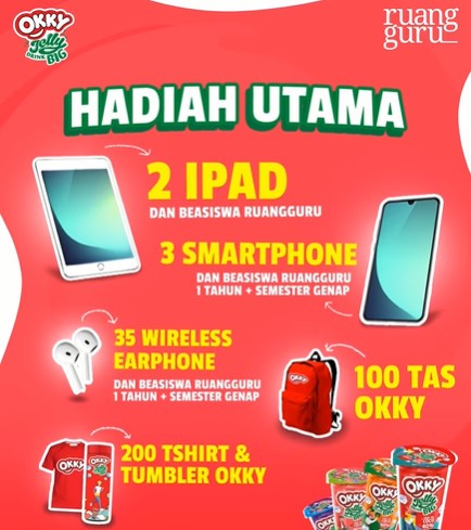 Lomba Foto Okky Big Fun Moment Berhadiah iPad, Smartphone, dll