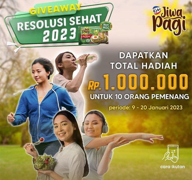 Lomba Foto Resolusi Sehat 2023 Berhadiah Total 1 Juta Rupiah