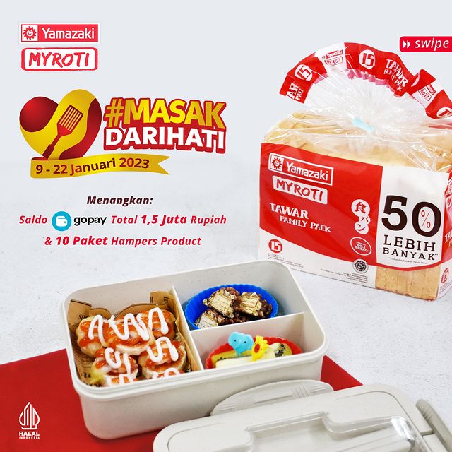 Lomba Masak Dari Hati Berhadiah Gopay 1,5 Juta & 10 Hampers