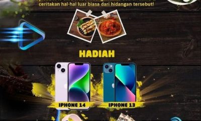 Lomba Masak Slumfood Millionare Berhadiah iPhone 14