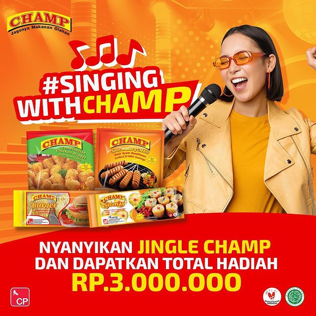 Lomba Menyanyi Singing With Champ Total Hadiah 3 Juta Rupiah