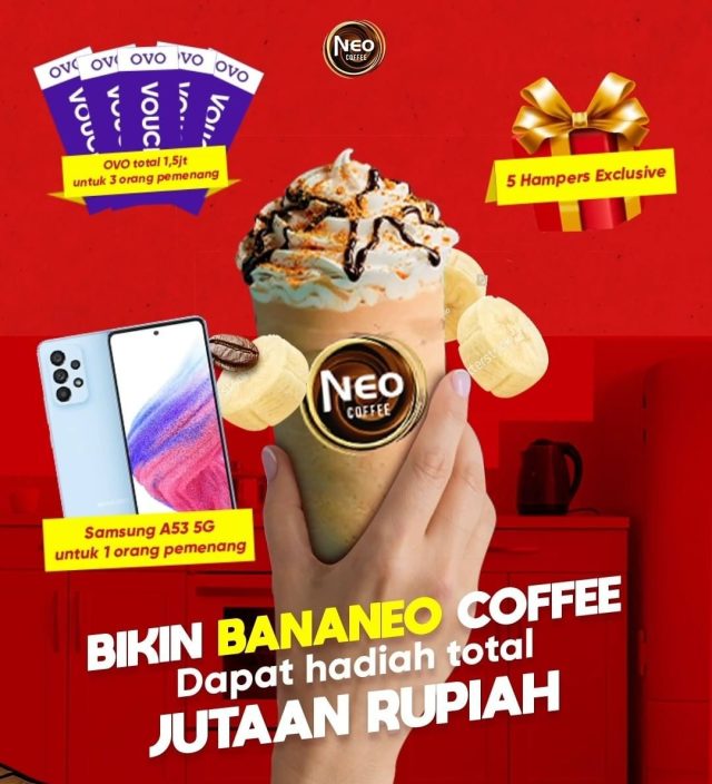 Lomba Video BanaNEO Coffee Berhadiah SAMSUNG A53 5G