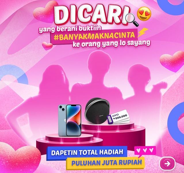 Lomba Video Banyak Makna Cinta Berhadiah iPhone 14