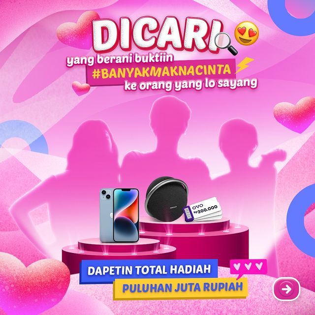 Lomba Video Banyak Makna Cinta Berhadiah iPhone 14