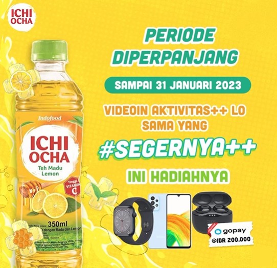 Lomba Video Segernya++ Beradiah iWatch 8, Samsung A33, dll