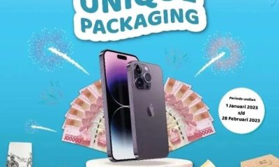 Lomba Video Unique Packaging Berhadiah iPhone 14 Pro & Uang