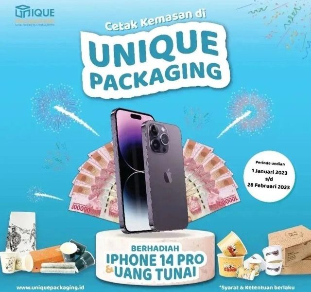 Lomba Video Unique Packaging Berhadiah iPhone 14 Pro & Uang