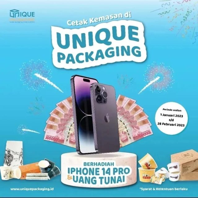 Lomba Video Unique Packaging Berhadiah iPhone 14 Pro & Uang