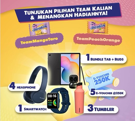 Mango Fruity Delight Challenge Berhadiah Tablet Android + Buds