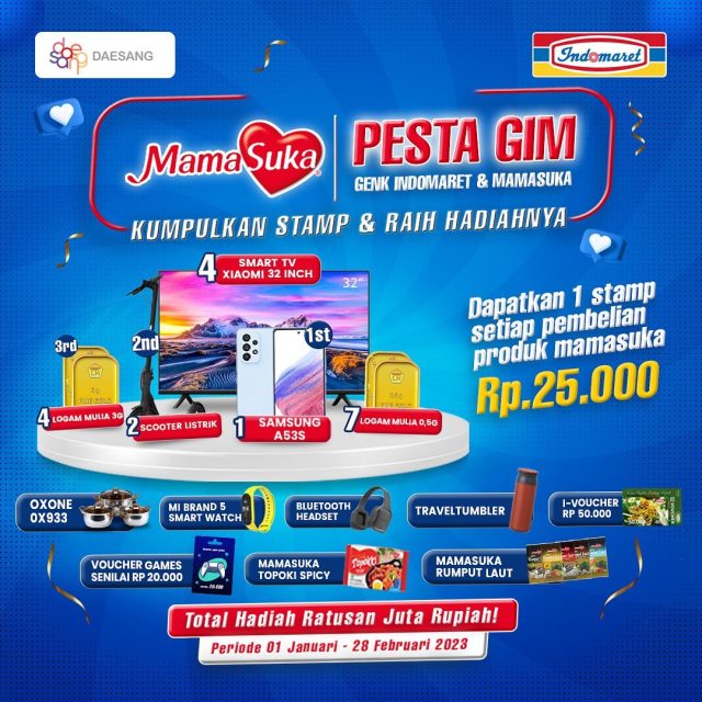 Promo Pesta Gim Mamasuka Berhadiah Total Ratusan Juta Rupiah