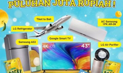 Sebar Zeger Challenge Berhadiah Google Smart TV, AC, Kulkas, dll
