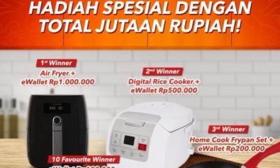 Si Paling Ngotentik Challenge Berhadiah Alat Dapur & E-Wallet