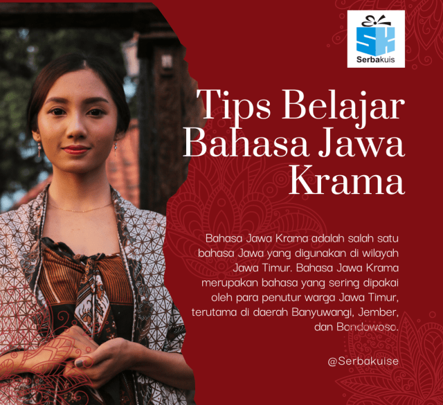 Tips Belajar Bahasa Jawa Krama