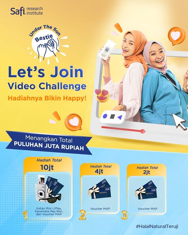 Under The Sun Bestie Video Challenge Hadiah Puluhan Juta Rupiah