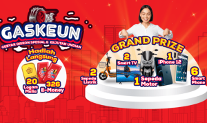 Undian Gaskeun Caroline Berhadiah Yamaha NMax, Sepeda Listrik, dll