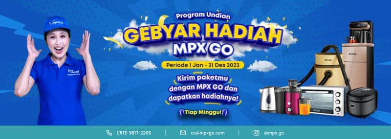 Undian Gebyar Hadiah MPX GO Berhadiah Alat Rumah Tangga