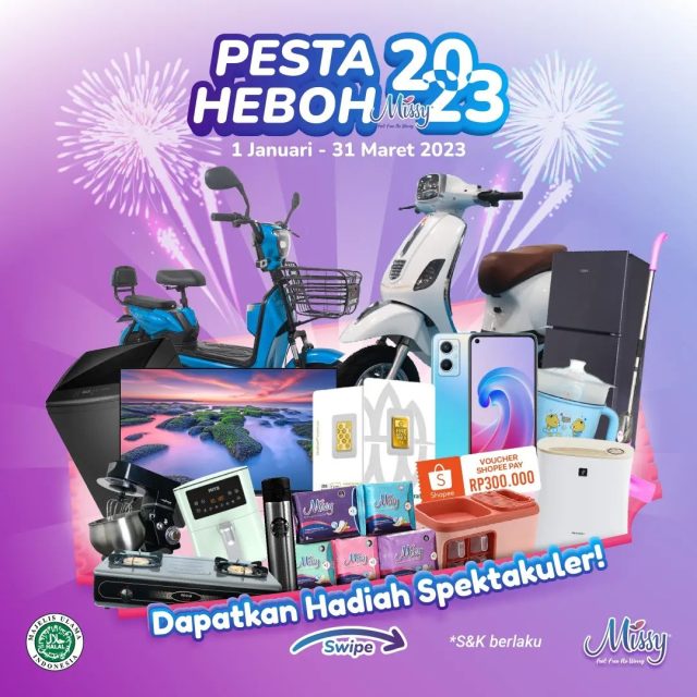 Undian Pesta Heboh Missy 2023 Berhadiah Motor Listrik