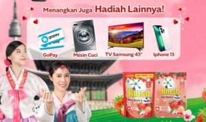 Undian Rinso 2023 Berhadiah Trip ke Korea, iPhone 13, dll