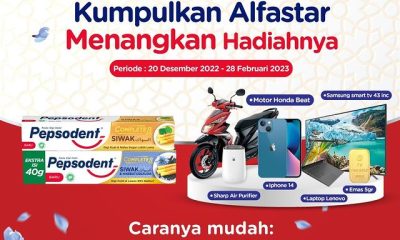 Undian Star Pepsodent Siwak Berhadiah Honda Beat, iPhone 14, dll