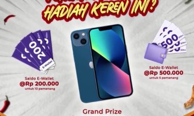 Bikin Video Mukbang Richicken Mi Dapatkan iPhone 13 Gratis