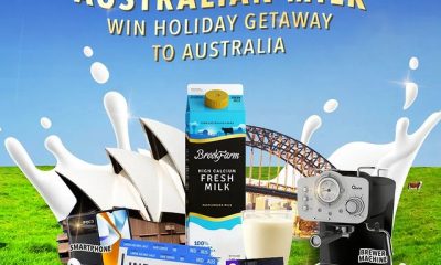 Brookfarm Milk Win Holiday Getaway To Australia