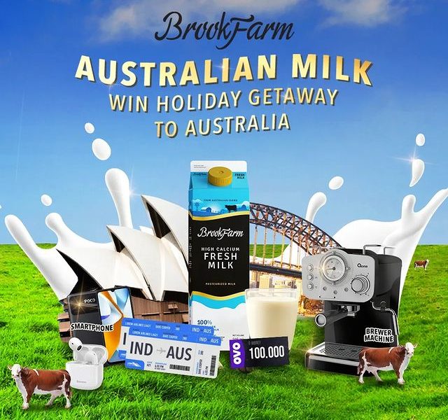 Brookfarm Milk Win Holiday Getaway To Australia