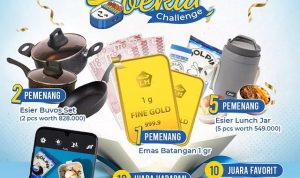 Dolpin Bawa Bekal Challenge Berhadiah Emas, Panci Set, dll